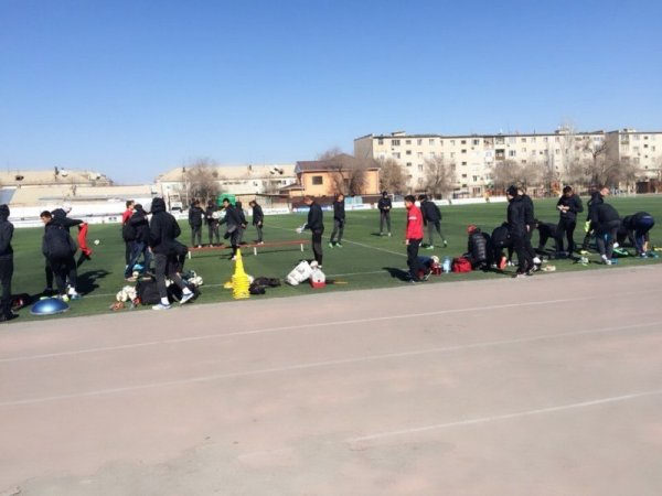 "Қайсар" командасының Қызылордадағы дайындығы (7 сурет)