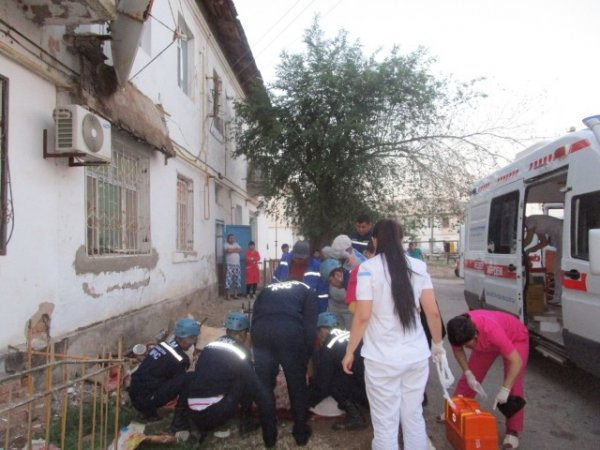 ҚЫЗЫЛОРДАДА БАЛКОННАН ҚҰЛАҒАН ӘЙЕЛ АМАН ҚАЛДЫ