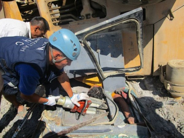  ҚЫЗЫЛОРДАДА БУЛЬДОЗЕР ЖҮРГІЗУШІСІ ҚҰТҚАРЫЛДЫ