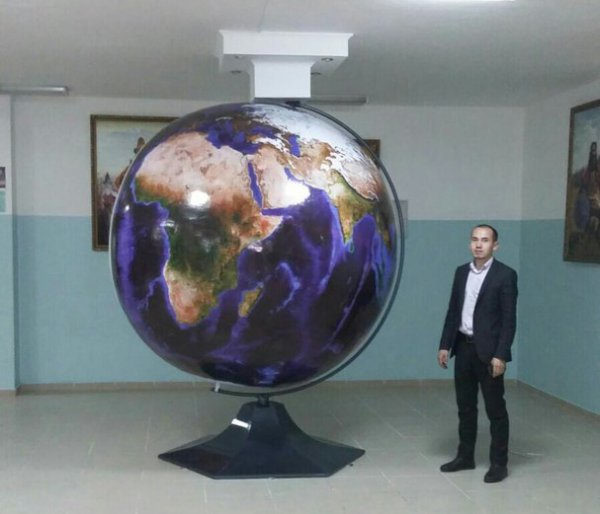 БІР ТОННАЛЫҚ АЛЫП ГЛОБУС ЖАСАҒАН