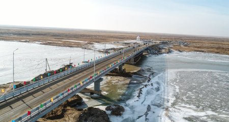 В Кызылординской области введен в эксплуатацию мост Альсеит