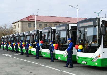 Қызылордада автобус паркі 13 жаңа көлікпен толықты