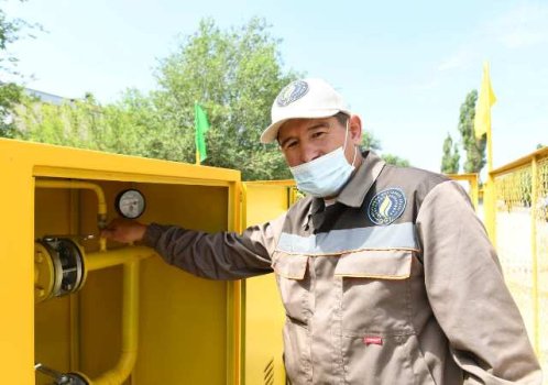 Қызылорда облысында тұрғындардың газ тұтыну деңгейі 68 пайызға жетті