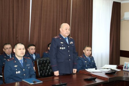 Қызылорда облысының полиция департаменті бастығының орынбасары тағайындалды
