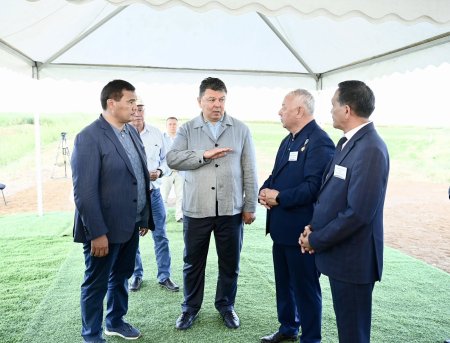 Қанат Бозымбаев Қызылорда облысында болды