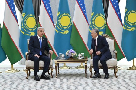 Мемлекет басшысы Өзбекстан Президенті Шавкат Мирзиёевпен келіссөз жүргізді