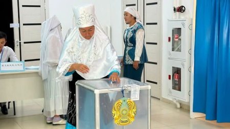 №44 сайлау учаскесінде тұрғындардың белсенділігі жоғары